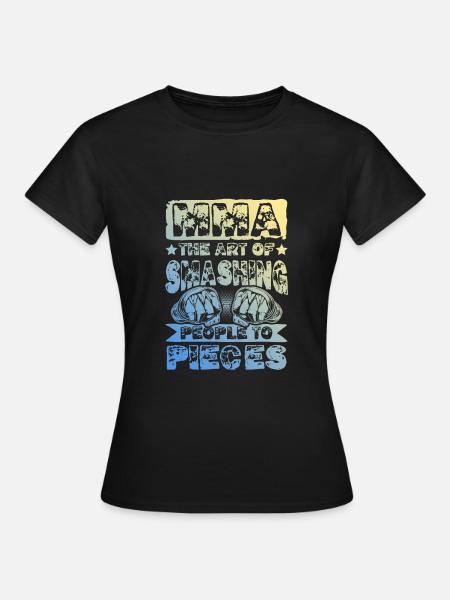 Mma Mixed matrial arts - Frauen T-Shirt - Schwarz