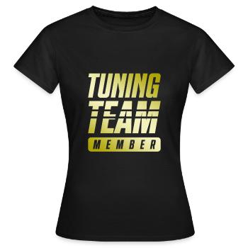 Équipe de tuning - T-shirt Femme - noir - Devant - AI Model Female 172 dark (172cm)