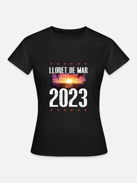 Lloret De Mar 2023 - Frauen T-Shirt - Schwarz