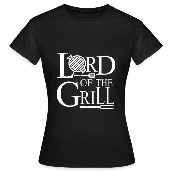 Grill master grill grill - T-shirt Femme - noir - Devant - AI Model Female 172 dark (172cm)