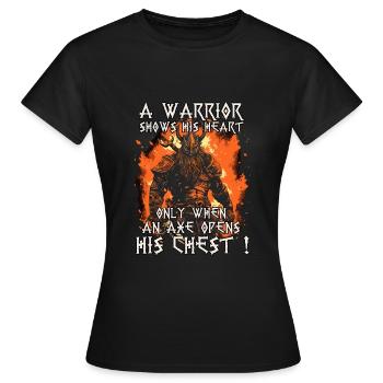 Berserk Rage Unstoppable Viking Rage. - Women's T-Shirt - black - Front - AI Model Female 172 dark (172cm)