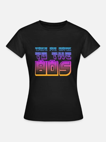 Enfant des années 80 - T-shirt Femme - noir
