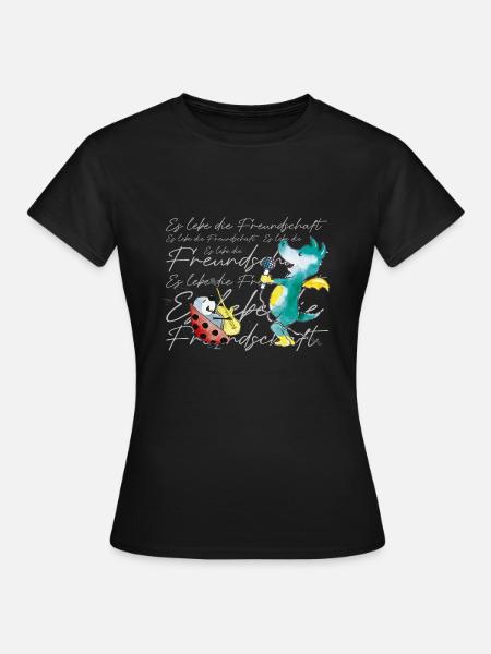 TABALUGA Und Bully Singen - Frauen T-Shirt - Schwarz