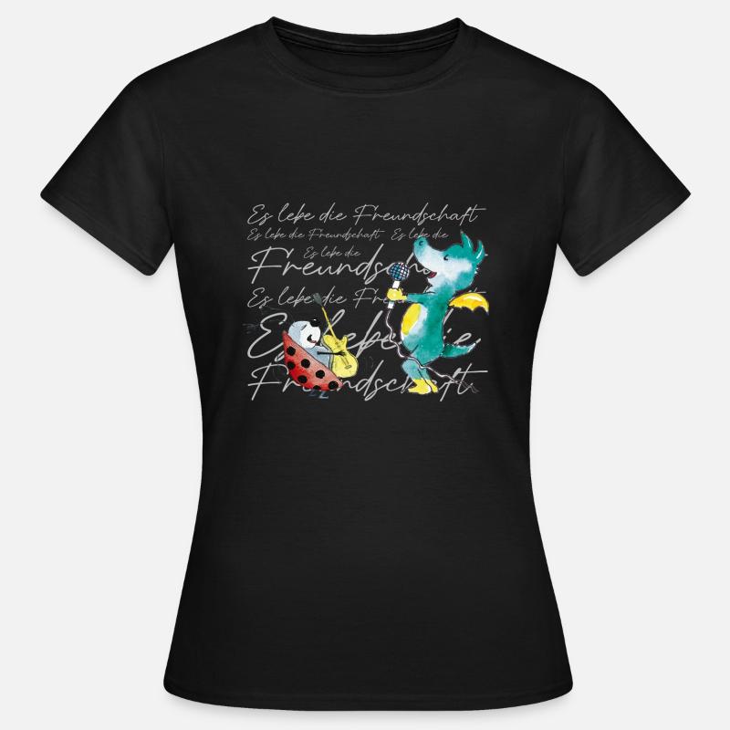 TABALUGA Und Bully Singen - Frauen T-Shirt - Schwarz