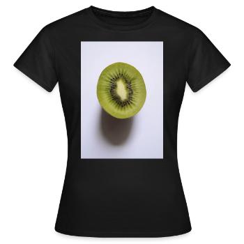 kiwi - T-shirt Femme - noir - Devant - AI Model Female 172 dark (172cm)