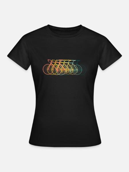 Cycling Retro - Women's T-Shirt - black