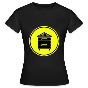 Honig Imker - Frauen T-Shirt - Schwarz - Vorne - AI Model Female 172 dark (172cm)