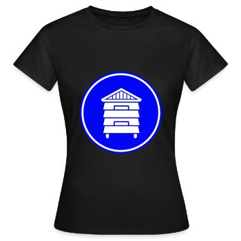 Honig Imker - Frauen T-Shirt - Schwarz - Vorne - AI Model Female 172 dark (172cm)