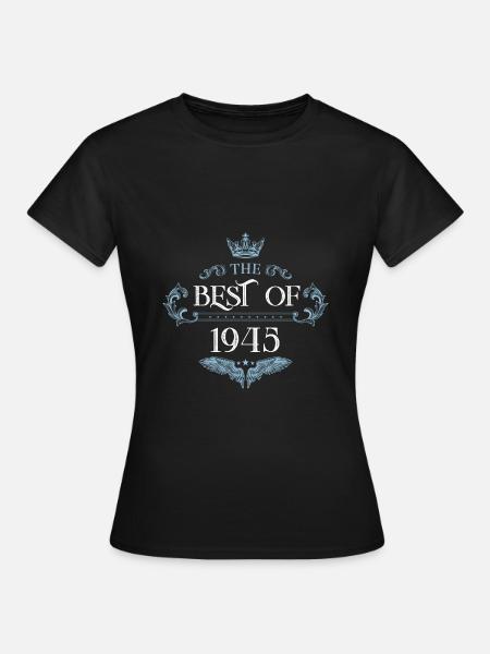 1945 best of - Frauen T-Shirt - Schwarz