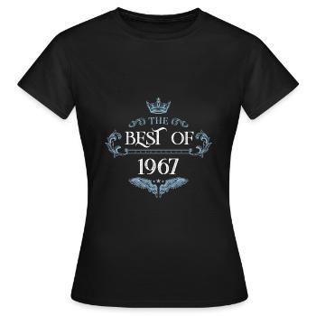 1967 best of - T-shirt Femme - noir - Devant - AI Model Female 172 dark (172cm)