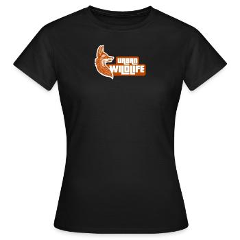Faune urbaine - T-shirt Femme - noir - Devant - AI Model Female 172 dark (172cm)