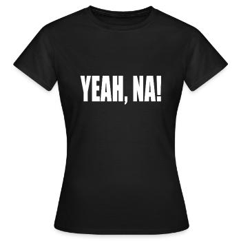 YEAH PROCHE! - T-shirt Femme - noir - Devant - AI Model Female 172 dark (172cm)