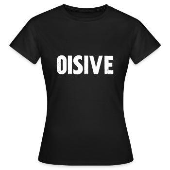 oisive - T-shirt Femme - noir - Devant - AI Model Female 172 dark (172cm)