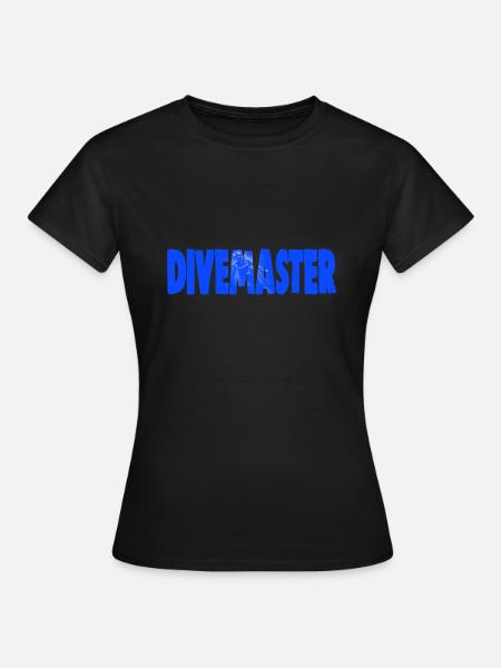 DIVEMASTER - Frauen T-Shirt - Schwarz