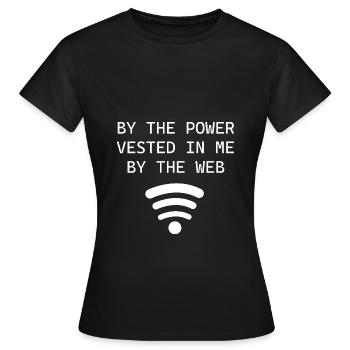 Pfarrer - Frauen T-Shirt - Schwarz - Vorne - AI Model Female 172 dark (172cm)