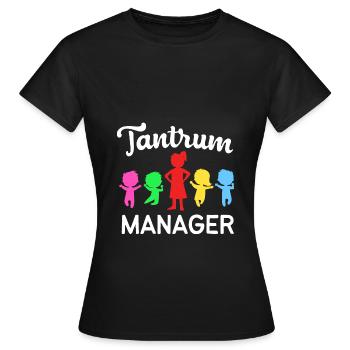 Kindergarten Education Educator Educator - Women's T-Shirt - black - Front - AI Model Female 172 dark (172cm)