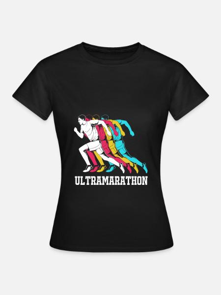 Trailrunning - Frauen T-Shirt - Schwarz