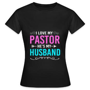 Pasteur - T-shirt Femme - noir - Devant - AI Model Female 172 dark (172cm)
