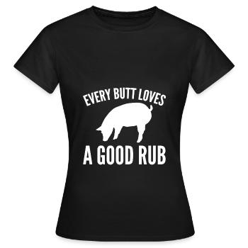 Barbecue - T-shirt Femme - noir - Devant - AI Model Female 172 dark (172cm)