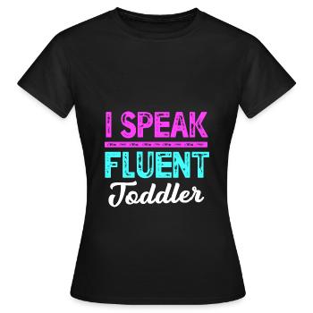 Kindergarten Education Educator Educator - Women's T-Shirt - black - Front - AI Model Female 172 dark (172cm)