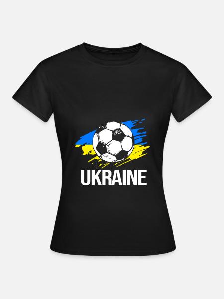 Ukraine - Frauen T-Shirt - Schwarz