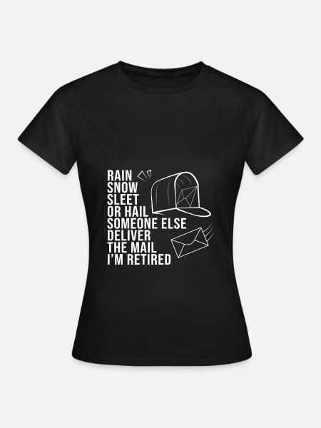 Postbote - Frauen T-Shirt - Schwarz