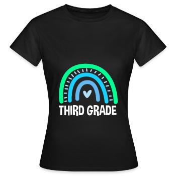 3ème année - T-shirt Femme - noir - Devant - AI Model Female 172 dark (172cm)