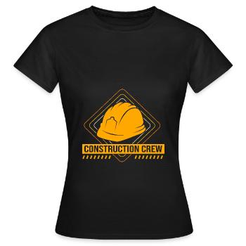 Baustelle Kindergeburtstag - Frauen T-Shirt - Schwarz - Vorne - AI Model Female 172 dark (172cm)