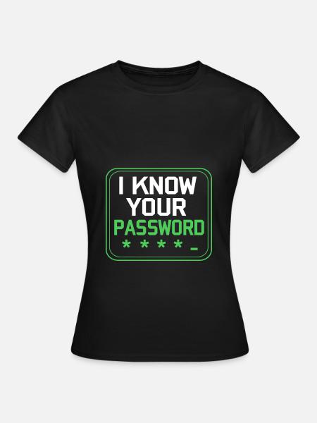 Cybersecurity Cyber Programmierer Hacker - Frauen T-Shirt - Schwarz