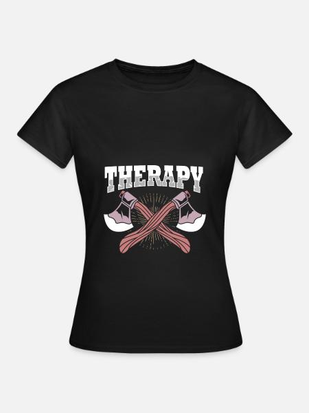 Axt - Frauen T-Shirt - Schwarz