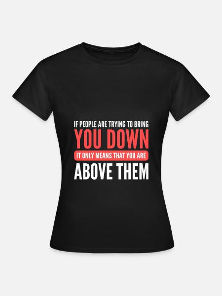 Mobbing - Frauen T-Shirt - Schwarz