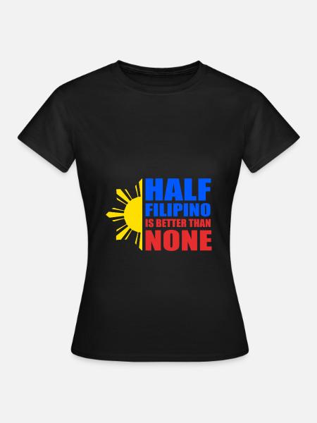 Philippinisch Philippinen - Frauen T-Shirt - Schwarz