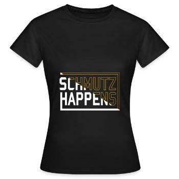 Hanoucca - T-shirt Femme - noir - Devant - AI Model Female 172 dark (172cm)