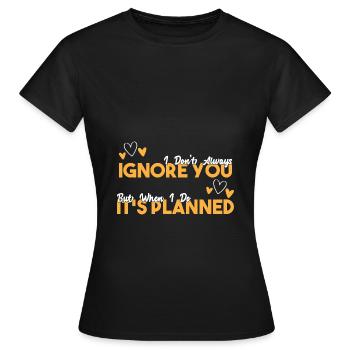 Behavioral Therapy, Behavior Therapy - Women's T-Shirt - black - Front - AI Model Female 172 dark (172cm)