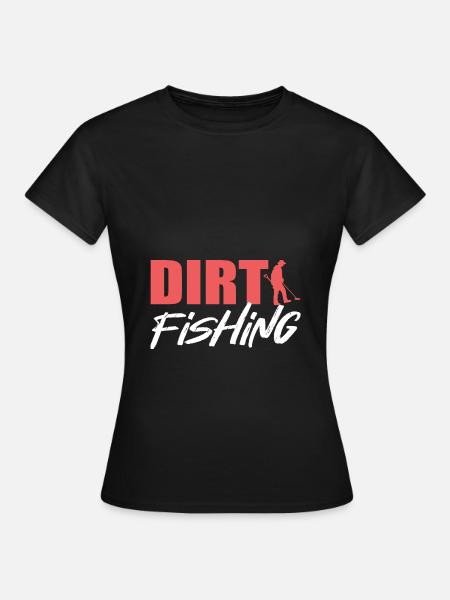 Metalldetektor - Frauen T-Shirt - Schwarz