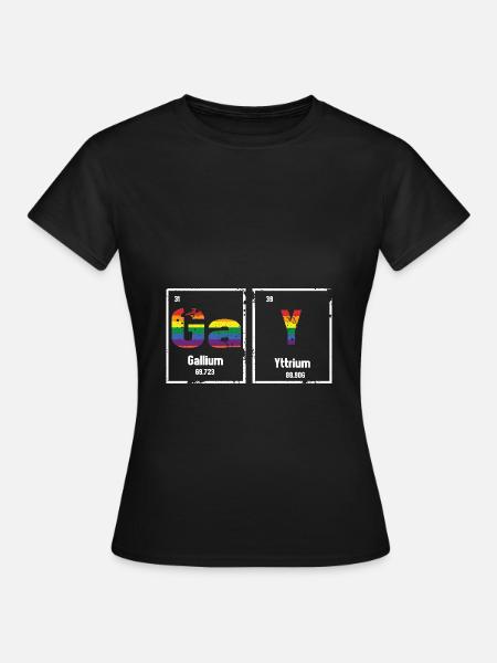 Periodic table - Women's T-Shirt - black