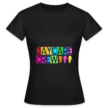 Garderie Éducateur Éducateur - T-shirt Femme - noir - Devant - AI Model Female 172 dark (172cm)