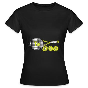 Tableau périodique - T-shirt Femme - noir - Devant - AI Model Female 172 dark (172cm)