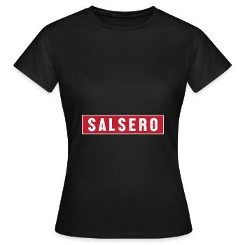 Salsa Dancer Dancer - Women's T-Shirt - black - Front - AI Model Female 172 dark (172cm)