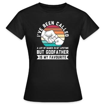 Pate Pate Geschenk - Frauen T-Shirt - Schwarz - Vorne - AI Model Female 172 dark (172cm)