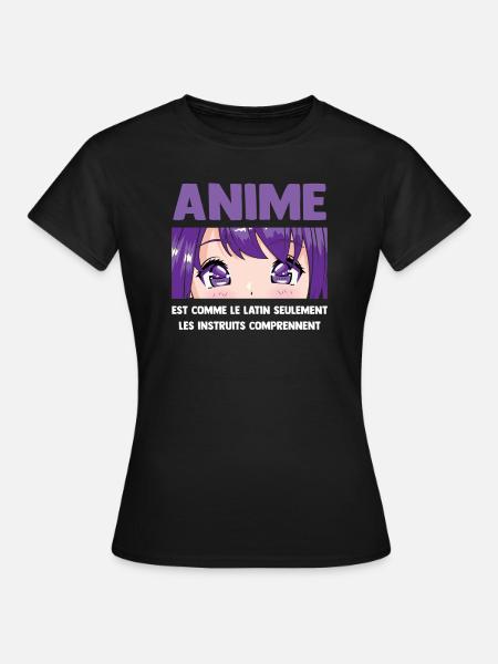 Anime Anime Regalo - Camiseta mujer - negro