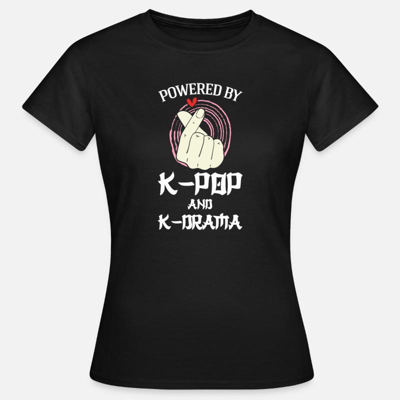 K-Pop-K-Pop-Merch K-Pop-Waren Geschenk - Frauen T-Shirt - Schwarz
