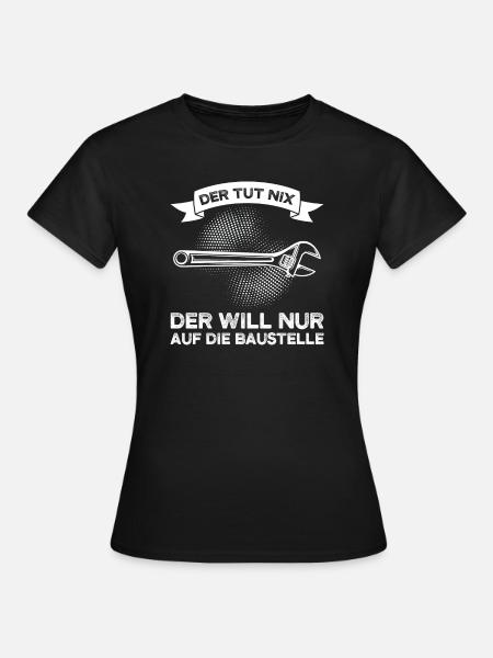 Techniker Beruf Ingenieur Geschenk - Frauen T-Shirt - Schwarz