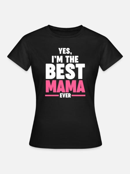Mama Oma Oma Geschenk - Frauen T-Shirt - Schwarz