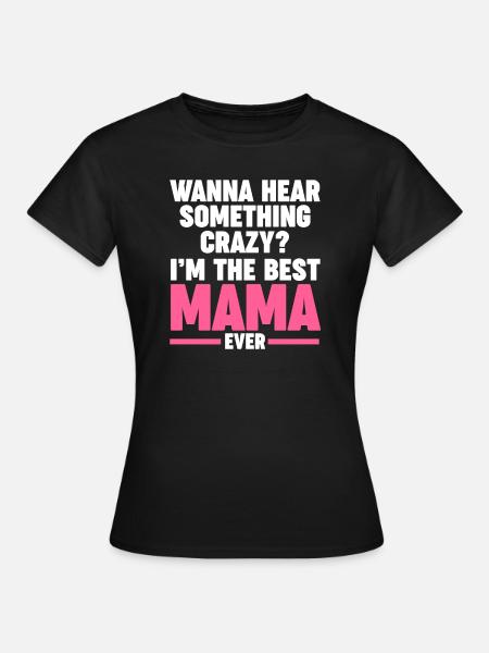 Mama Oma Oma Geschenk - Frauen T-Shirt - Schwarz