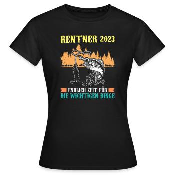 Onkel & Neffe Familie Neffe Geschenk - Frauen T-Shirt - Schwarz - Vorne - AI Model Female 172 dark (172cm)