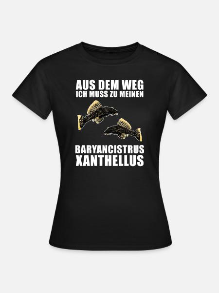 Fish Baryancistrus Xanthellus Fisher Geschenk - Frauen T-Shirt - Schwarz