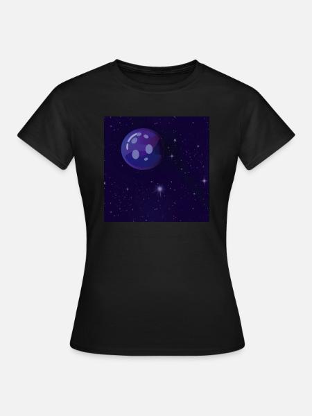 Neptune - Frauen T-Shirt - Schwarz