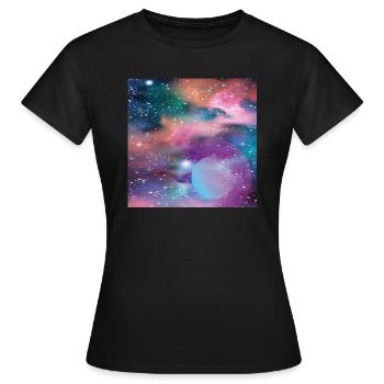 Mercure - T-shirt Femme - noir - Devant - AI Model Female 172 dark (172cm)