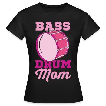 Maman grosse caisse - T-shirt Femme - noir - Devant - AI Model Female 172 dark (172cm)